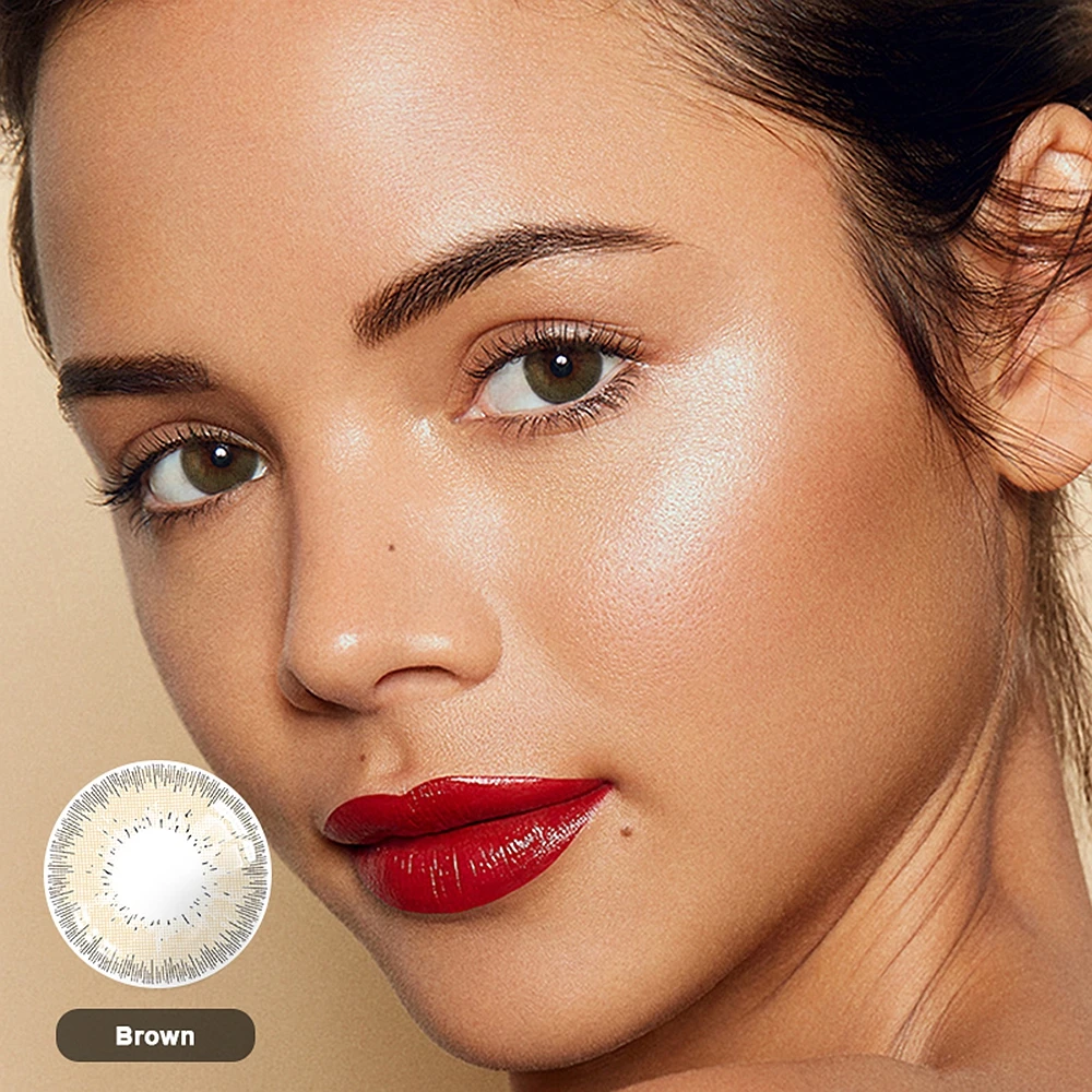 Магистр гламур серии Цвет ed контактные линзы ежегодно украшение для глаз