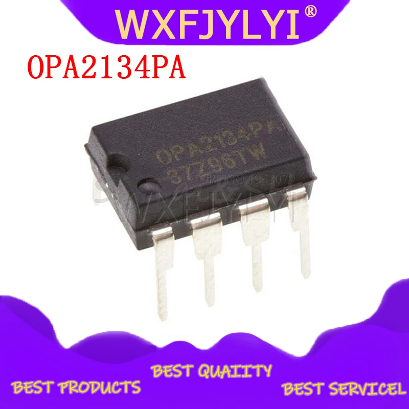 5 шт. OPA2134PA DIP8 OPA2134P DIP OPA2134 Высокопроизводительные операционные аудио
