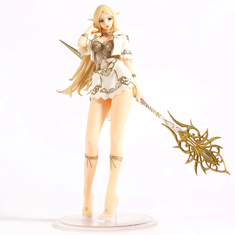 Lineage 2 эльф ПВХ фигурка Коллекционная модель игрушки Brinquedos фигурка