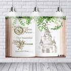 Сказочный фон Once Upon A Time Book волшебный старинный замок принцесса день рождения вечерние ничный фон винтажный свадебный фон для фотостудии