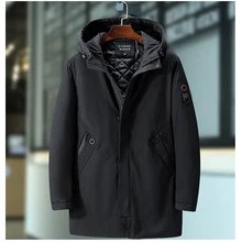 Большие размеры 10XL 9XL 8XL 7XL 6XL черная зимняя куртка мужская Толстая парка повседневные куртки ветрозащитная теплая зимняя куртка мужская с капюшоном флис