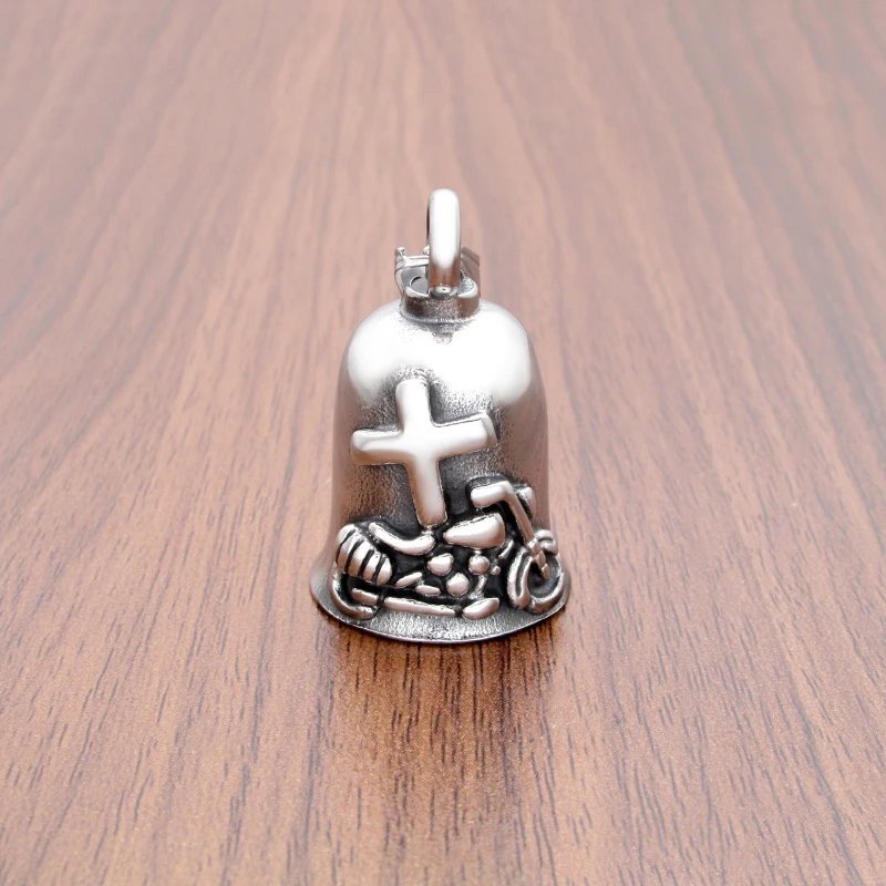 Бесплатная доставка панк 316L нержавеющая сталь серебристый цвет черный крест