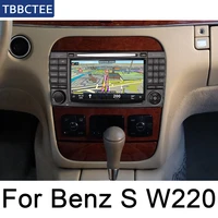 for mercedes benz s class w220 19952005 ntg multimedia gps android car dvd player navigation map autoradio wifi bt map