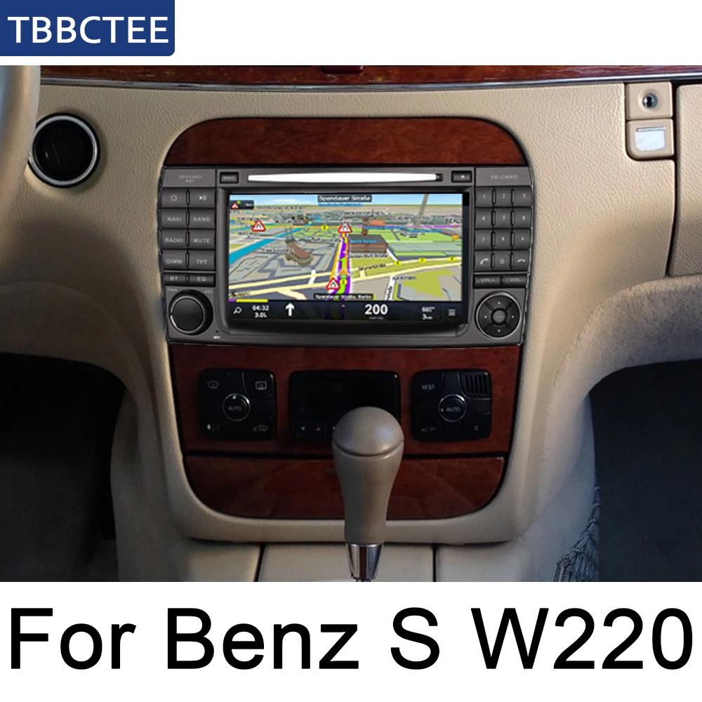 Для Mercedes Benz S Class W220 1995 ~ 2005 NTG мультимедийный GPS автомобильный dvd на основе android