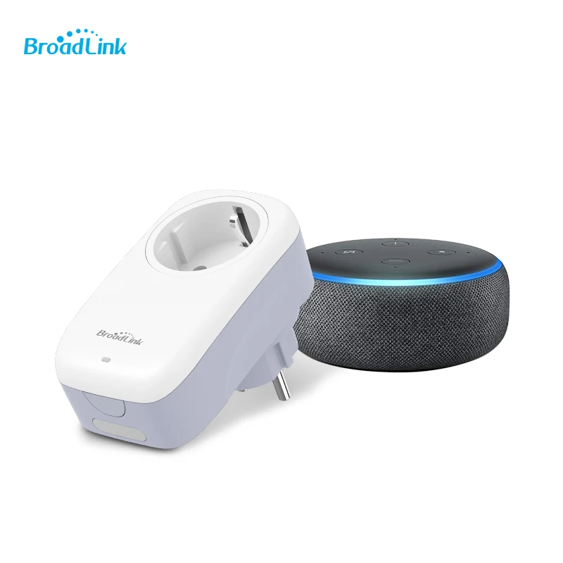 2 шт. 16A BroadLink SP4L Wi Fi умная вилка ЕС работает с Alexa Google Home IFTTT|Модули для умного дома| |