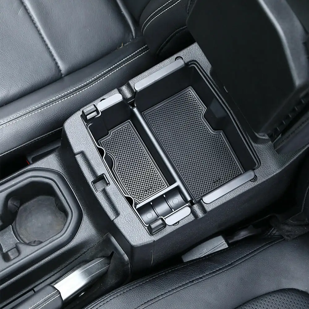 Center Console Organizer Tray for Jeep Wrangler 2018-2019 JL Armrest Storage Box Central | Автомобили и мотоциклы