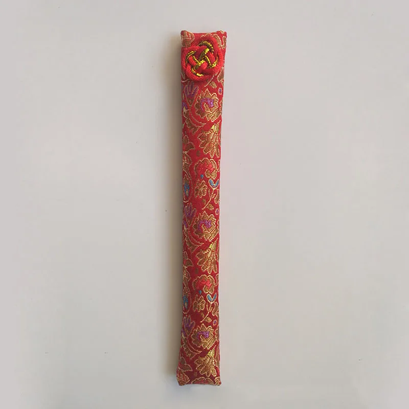 

300pcs Pretty Brocade Flower Decorative Chopstick Gift Bag Storage Pouches Chinese Knot Chopsticks Cover