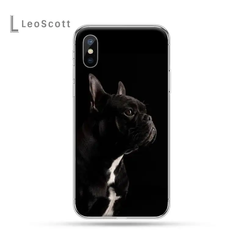 

Cute Funny French Bulldog Phone Case for iPhone 11 12 mini pro XS MAX 8 7 6 6S Plus X 5S SE 2020 XR