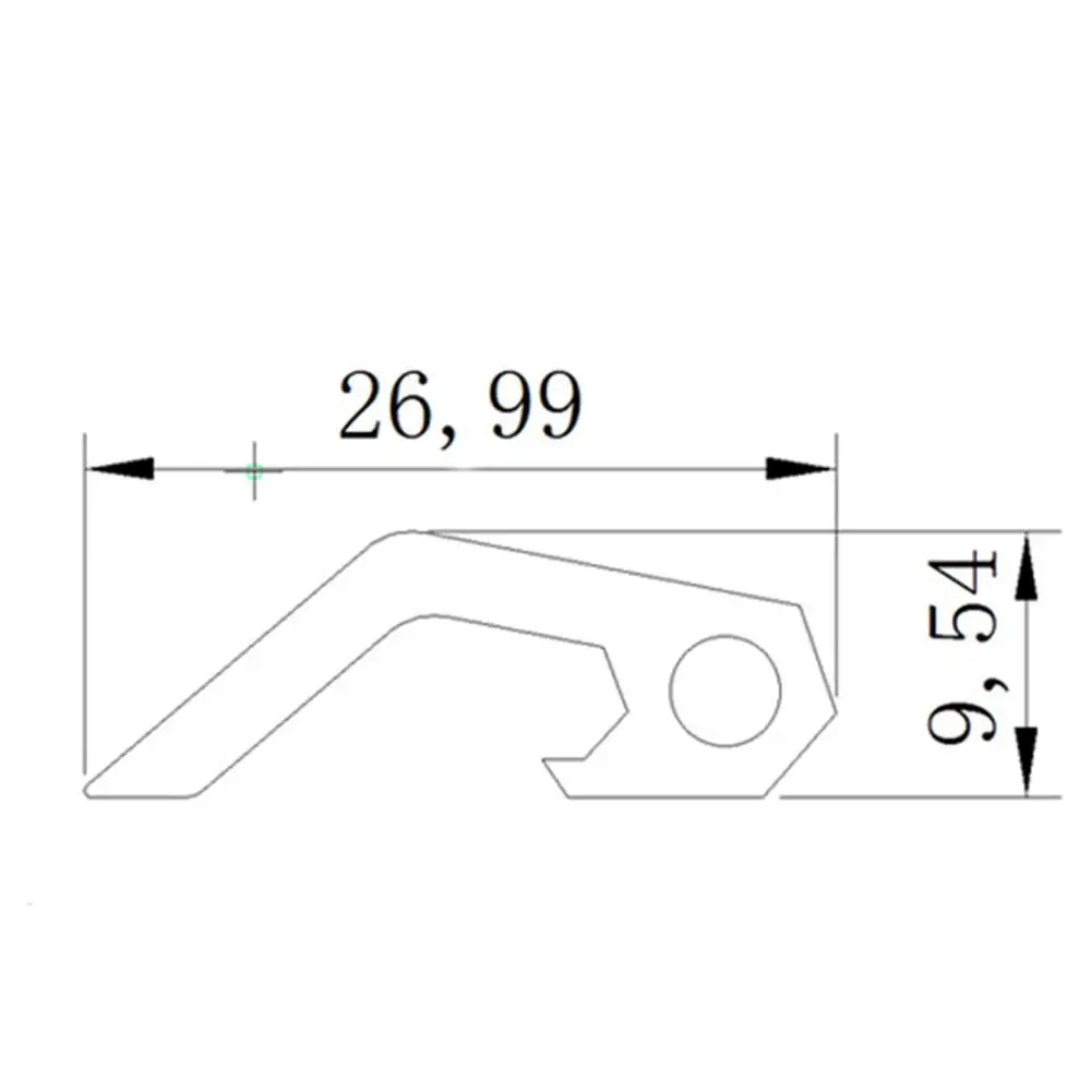 

Creative Mini Alloy Bottle Opener Can Opener Stainless Steel Multifunctional Tiny Beer Bottle Opener Key Clasp Outdoor Gadget