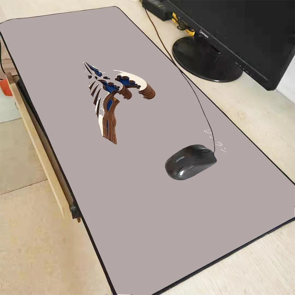 Sea Wave Mouse Pad Seaming Computer Desk Mat Rubber Non-slip Customized for Girls Office Desk Mat Carpet High Quality Floor Mat