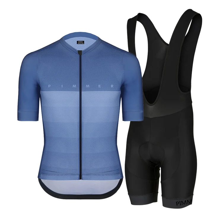 Summer PIMMER mesh Pro Team Men's Cycling Sets Short Sleeves Bike Jersey Set Clothes Ropa Ciclismo Bicycle Clothing Wear Kits