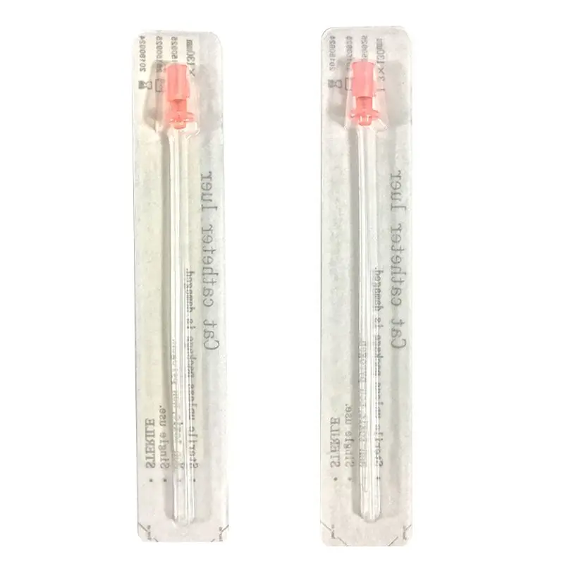 

Q0KF 1.0/1.3mm Side/End Opening PVC Animal Urine Cat Catheter without Stylus Catheterization Device Pet Supply