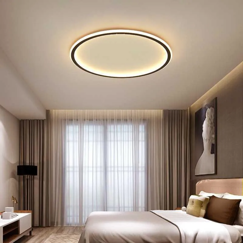 Ультратонкая люстра современный светодиодный светильник для гостиной