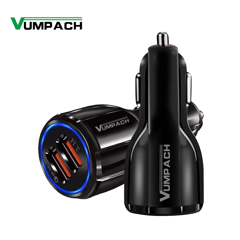 Быстрое Автомобильное зарядное устройство QC3.0 2 0 кабель для быстрой зарядки Samsung