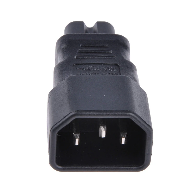 Адаптер питания IEC 320 C14 папа-мама C7 с USB автомобильным зарядным устройством