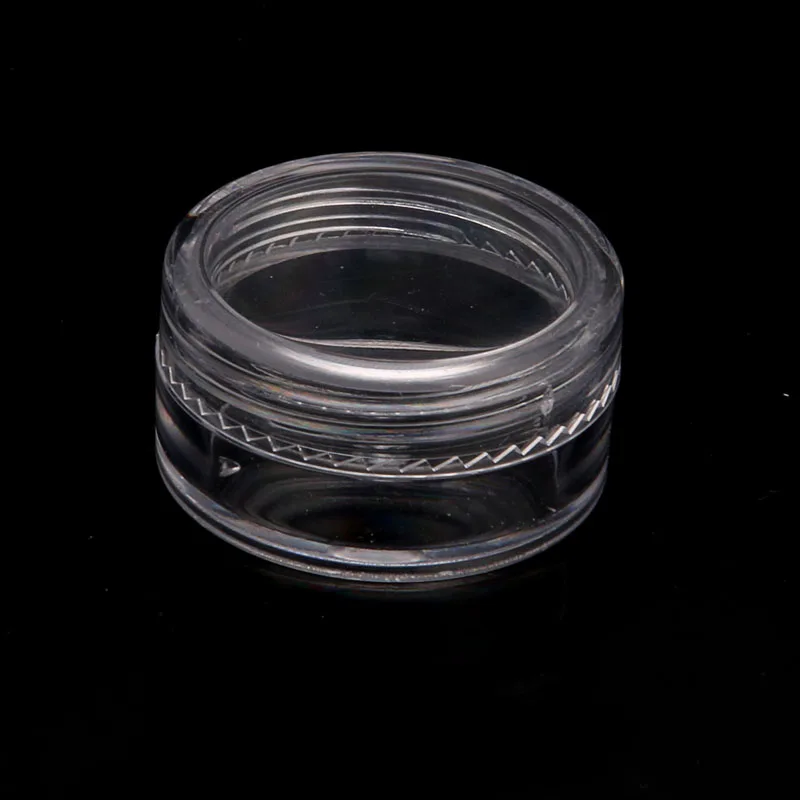 

1/50pcs Mini Sample Bottle Cosmetic Makeup Jar Pot Face Cream Lip Balm Container