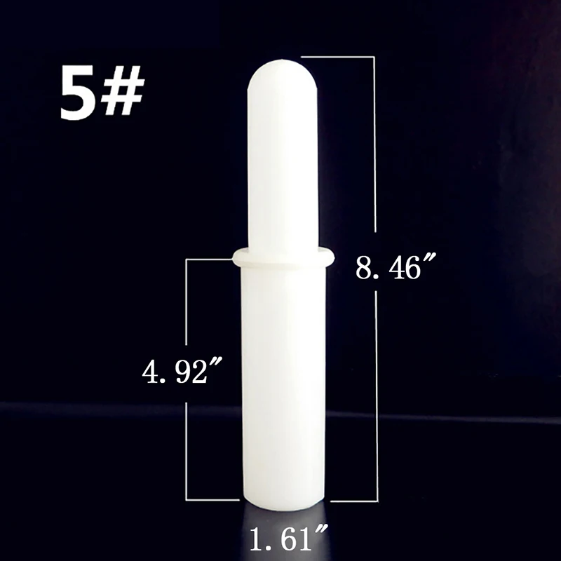 

5# Plastic Feeding Rod Meat Stick Meat Grinder Tool Parts White