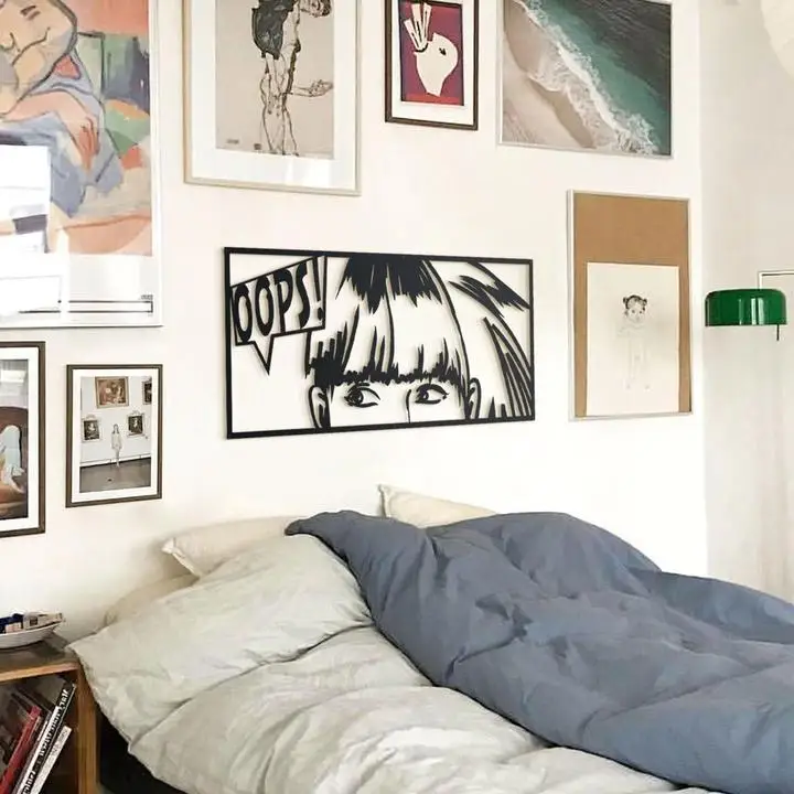 

Oops! Metal Wall Table