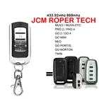 JCM NEO RC1 RC2 RC4 JCM TWIN-R MINI JCM GO пульт дистанционного управления для гаражных дверей клон пульта дистанционного управления 433mhz гаражный пульт дистанционного управления