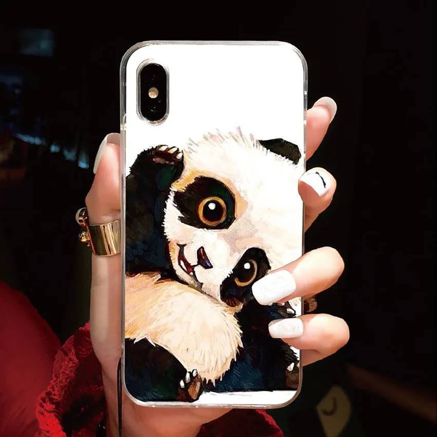 5 Кожаный чехол-бумажник для Wiko Lenny 5 4 3 Джерри 4 Гарри 2 солнечный 3 плюс View 2 Go 3 pro 3lite XL Y60 Y80 мягкий, симпатичный, из ТПУ с изображением панд силиконовые чехлы для телефона - Цвет: 5