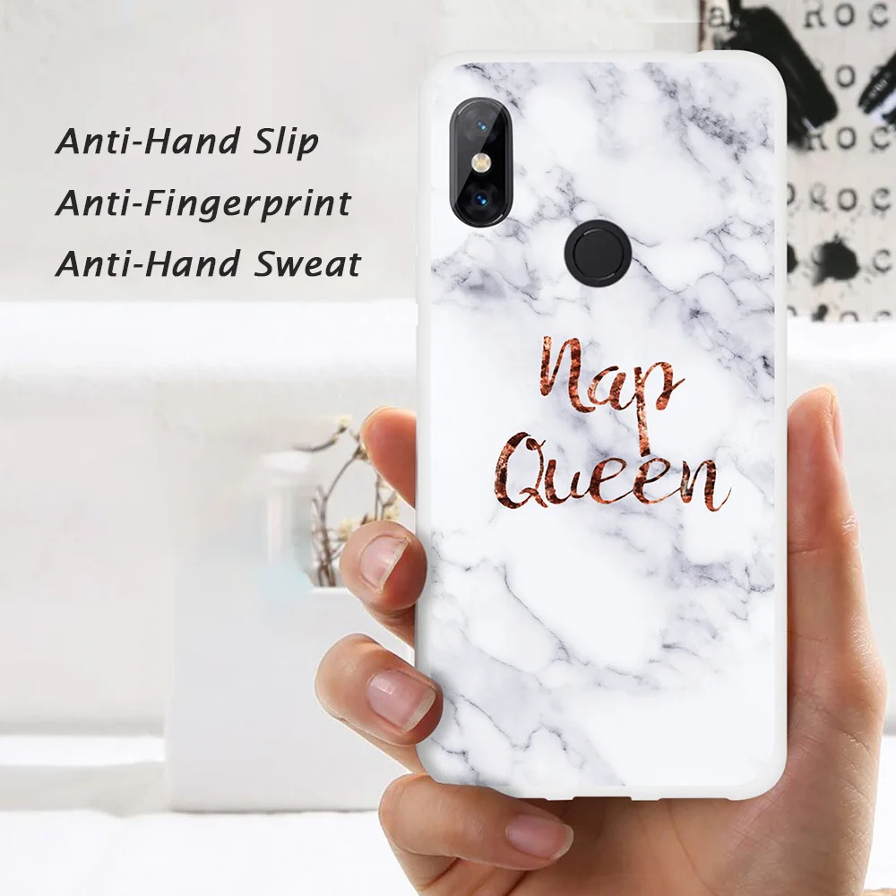 Marble Geometry Soft Case for Xiaomi Mi 9 8 SE A2 Lite Silicone Cover Cases Redmi Note 7 6 Pro 6A 5A 4X 4A 5 Plus |