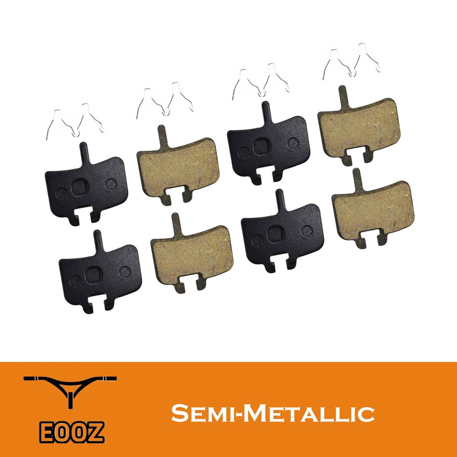 4 пары велосипедных полуметаллический диск тормозных колодок для HAYES HFX Mag Series 9