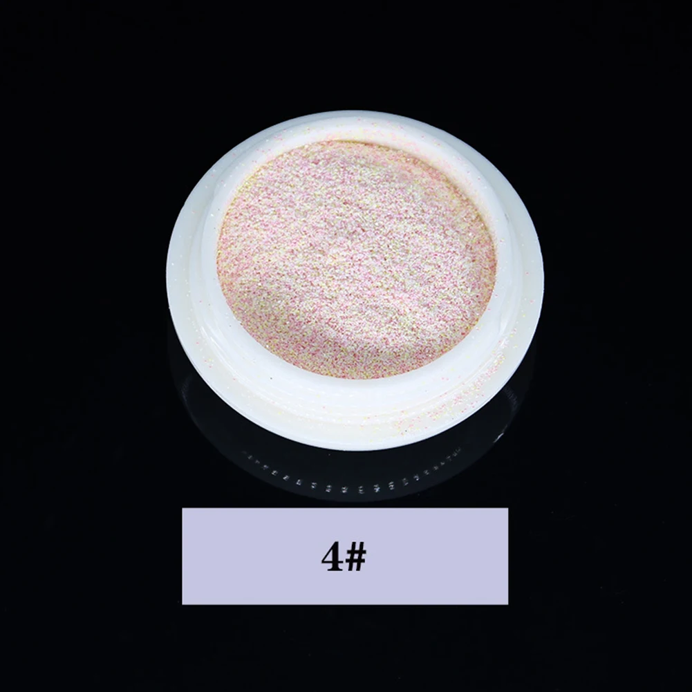 Nail Powder 6 Colors Frosted Shining Glitter Pigment Palette Manicure Decoration Art Decorations for Nai | Красота и здоровье