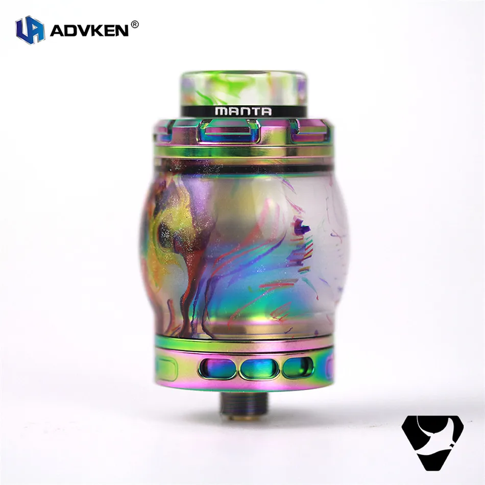 ADVKEN Manta RTA 4 5 мл система регулировки с тремя воздушными отверстиями Емкость бака 510