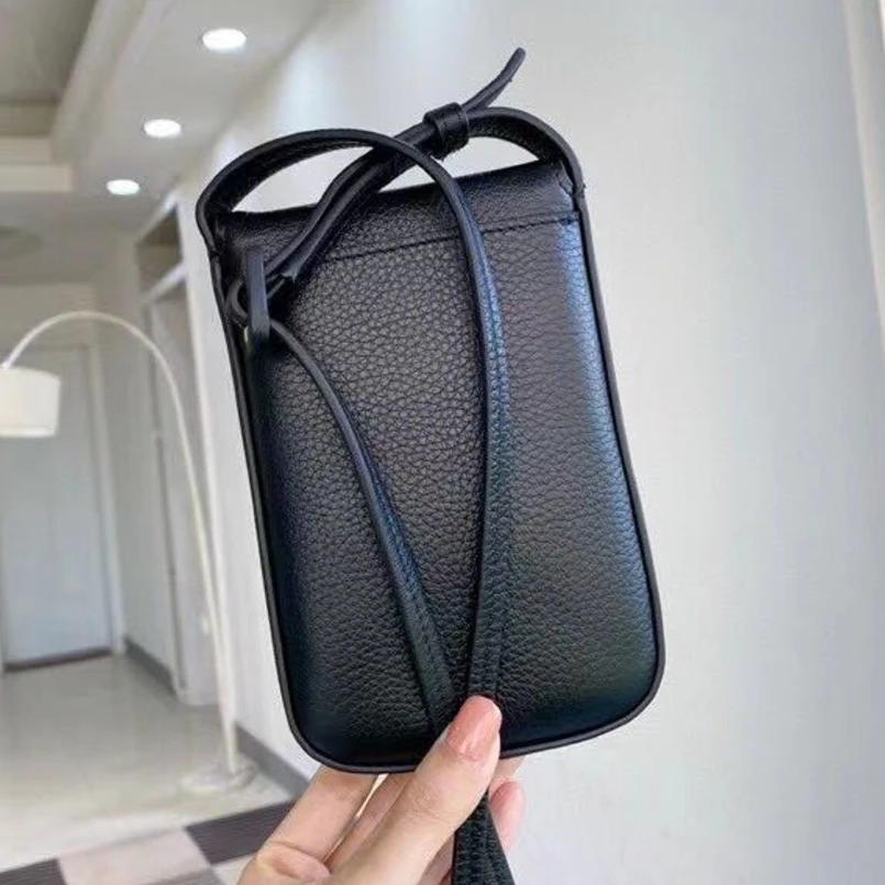 

New Arrival Hot Sale 100% Natural Calf Full Leather Bags Crossbody Shoulder Bag Phone Case Bags Top Quality Famous Brand Bags