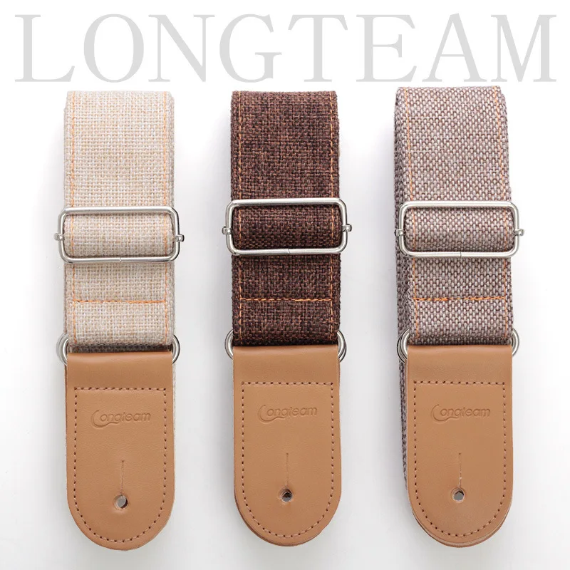 

Folk Guitar Strap Electric Guitar Diagonal Shoulder Strap Cotton Folk Guitar Tail Nail Strap Musical Instrument AccessoriesGP173