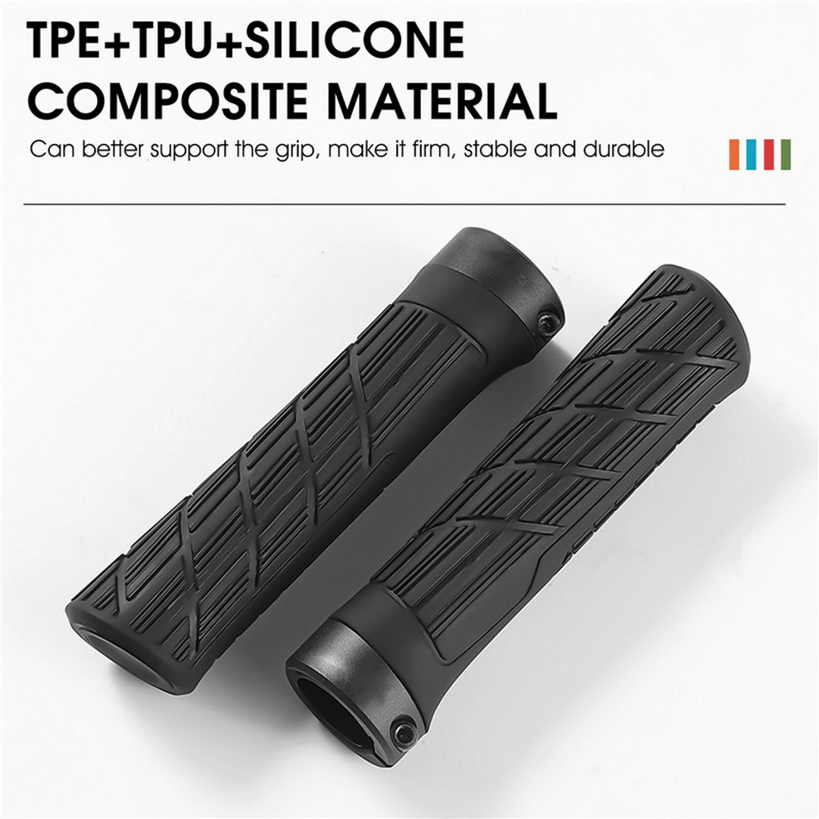 

Лидер продаж, ручки для горного велосипеда, велосипедные ручки для велосипеда, замок на руль велосипеда, Концевая силиконовая крышка из сил...