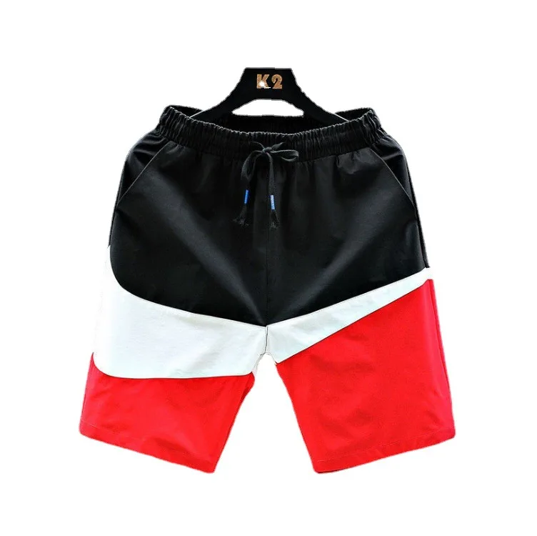 

2021 new style shorts male summer fitness shorts fashion leisure running Five points The beach quick-drying bigshortpants
