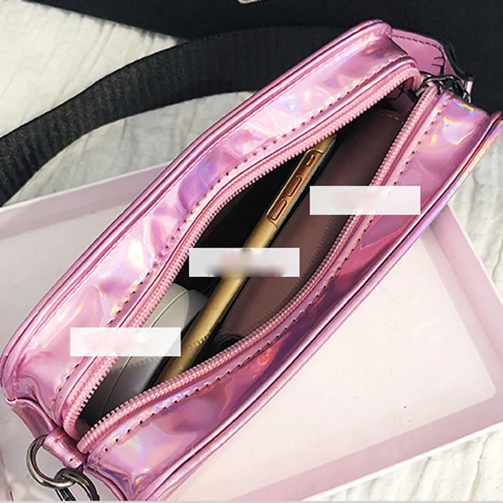 

New Quicksand Small Purse Holographic Women Girls Pvc Coin Purses Students Receive Coin Bag Laser Card Holder #S