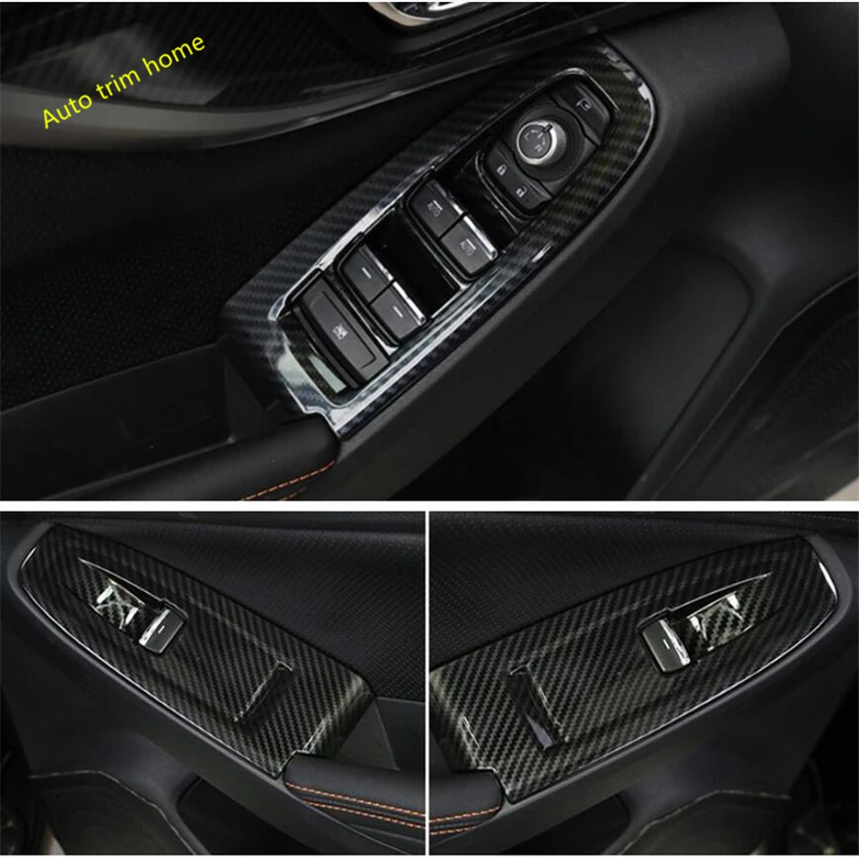 Подлокотник для двери Lapetus панель стекла кнопки подъема отделка 4 шт. подходит Subaru