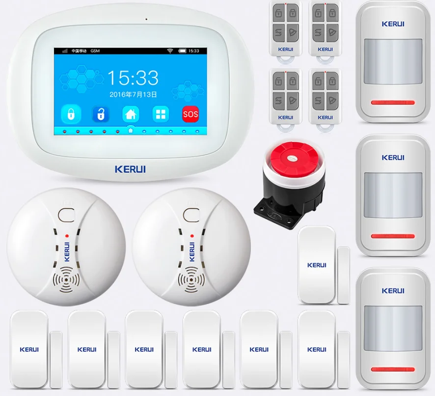 

SMART ALERT SYSTEM K52 SUPPORT SMOKE SENSOR DOOR SENSOR MOTION SENSOR
