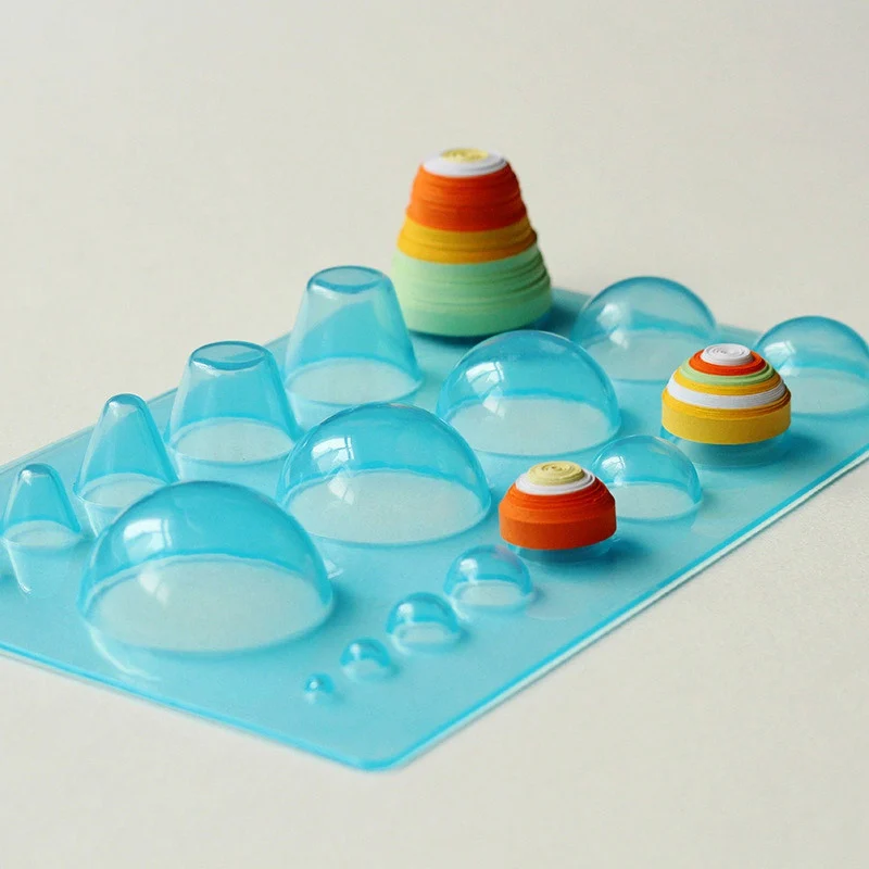 Форма для заполнения бумаги 3D куполообразные формы полушариковая форма