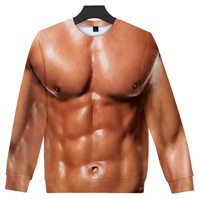 Kpop Muscle костюм 3d бейсбольная куртка Бомбер пальто принт хип хоп мужские уличные