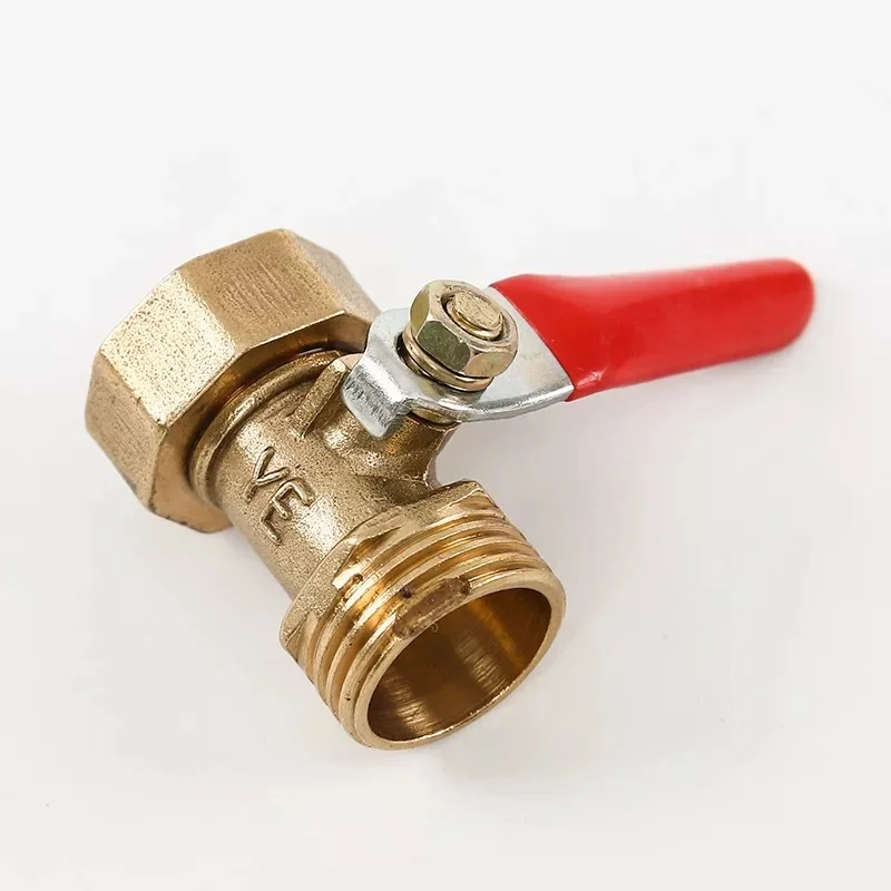 Пневматический клапан 1/8 &quot1/4&quot 3/8 &quot1/2&quot внутренняя и внешняя резьба шаровой