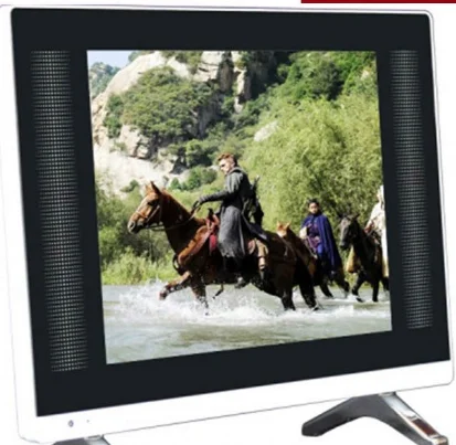 4:3 Promotion cheap LED TV 15 inch Television 15'' inch DVB-