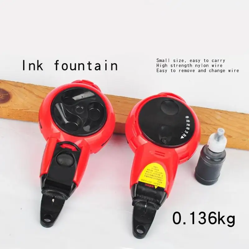 

Creative Efficient Carpenter Tools Mini Pocket Automatic Fountain Red Ink Color Tool Wood Line Craftsman Green Device Drawi V0W7