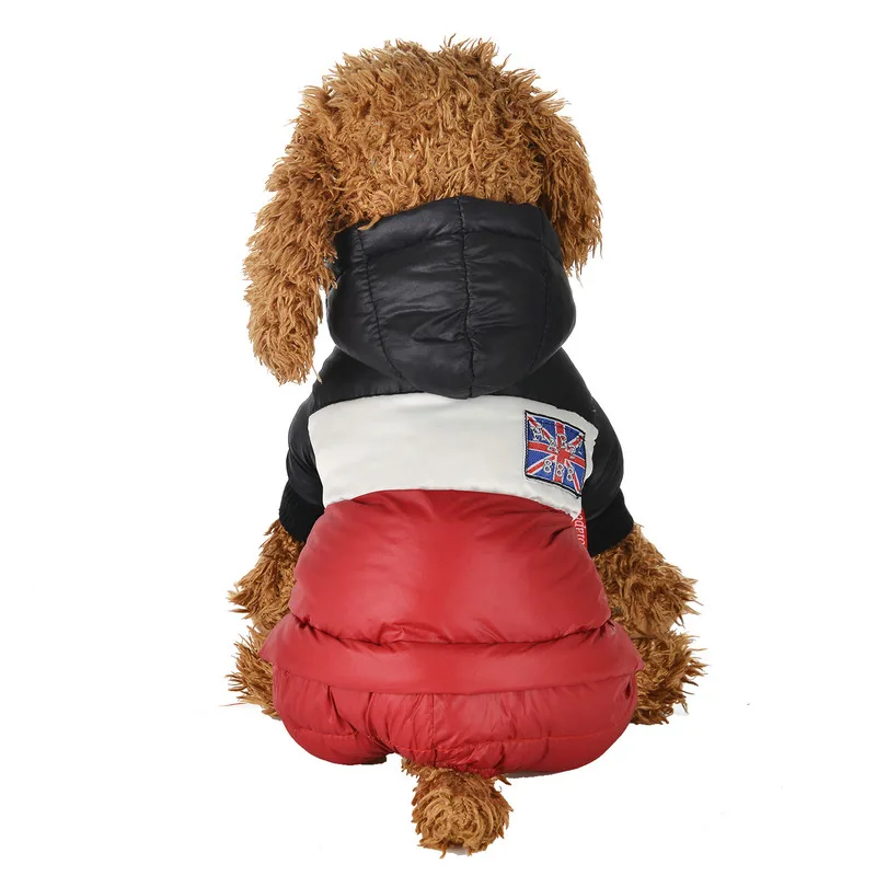 Winter Dog Clothes Thicken Warm Coat Jacket For Small Dogs Waterproof Chihuahua Yorkie Clothing Overalls Pet Jumpsuits Hoodies