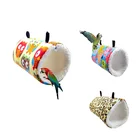 Детский манеж 7 цветов, кровать для питомцев в стиле граффити, маленький лежак для питомцев, игрушка-туннель для попугаев, гамак, хомяк, туннель