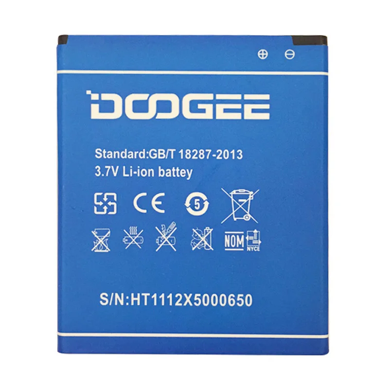 Высококачественный перезаряжаемый аккумулятор Dinto DOOGEE X5 2400 мАч 3 7 в для смартфона