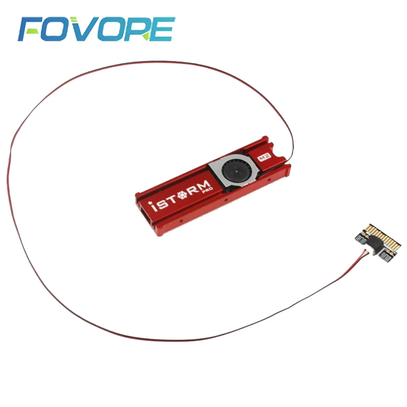 M.2 радиатор m2 ssd 2280 NVME кулер m.2 NGFF вентилятор теплоотвода Радиатор теплоотвод