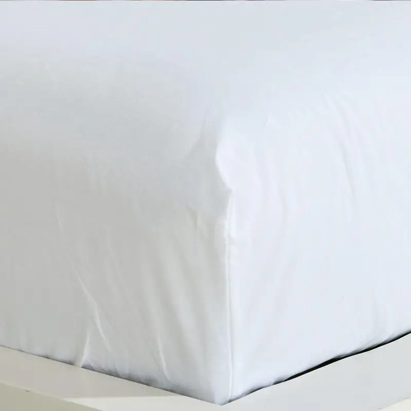 58 простыня на резинке однотонные приятная ощупь хлопок постельное белье Bedspreadcotton