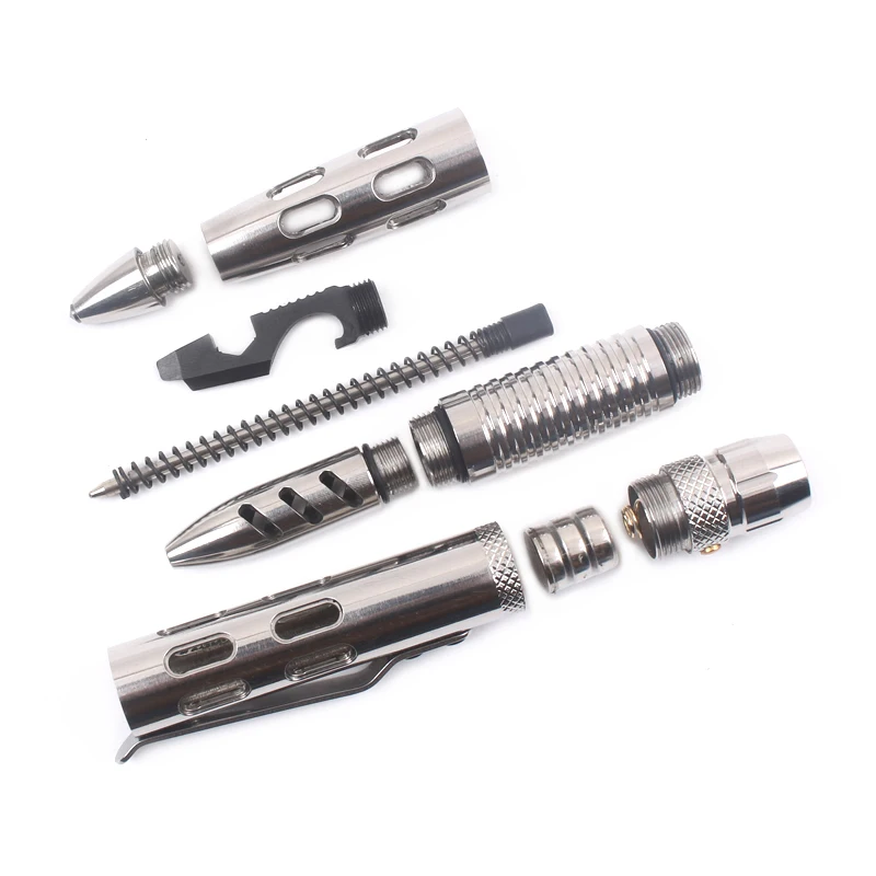 7 в 1 тактический светодиодный светильник из нержавеющей стали отвертка для