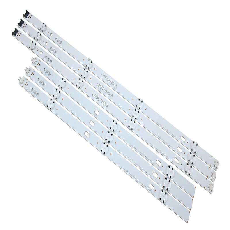 5set=30pcs LED backlight Strip for LG 43LH590 43LJ515V 43LH510V 43LH570V 43LH520V 43LH51_FHD_B A LF51_FHD_A LGE_WICOP_FHD 43INCH