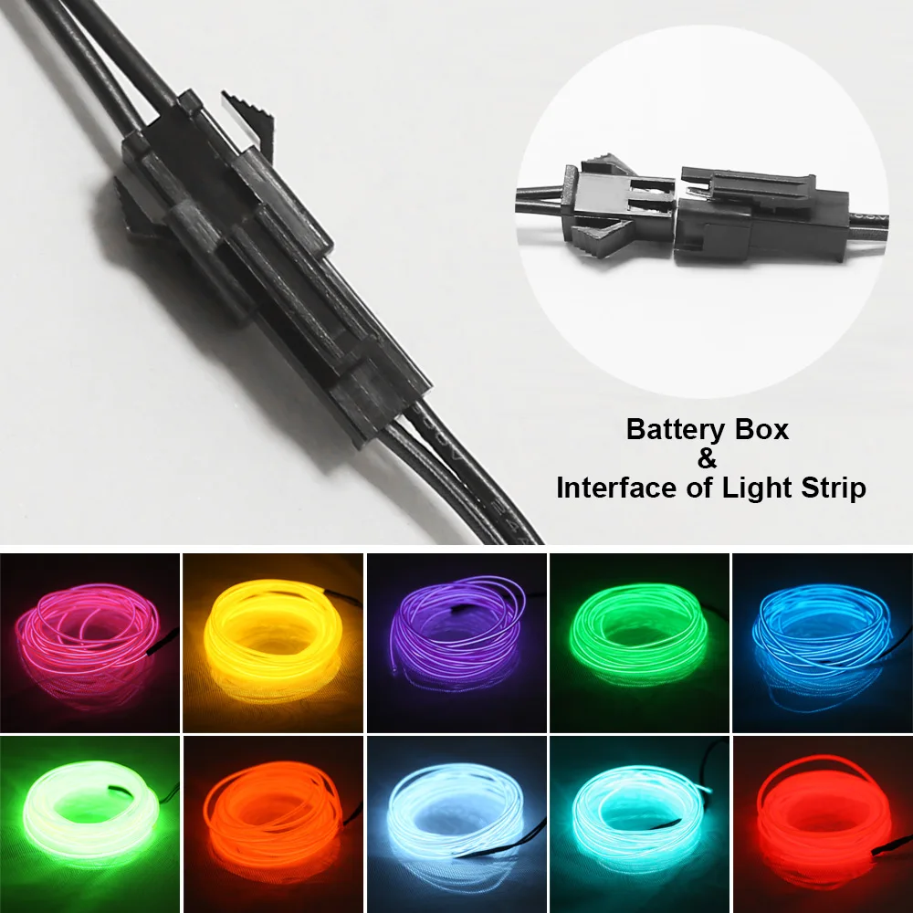 Светодиодная лента разноцветная гибкая RGB 3 в | Лампы и освещение