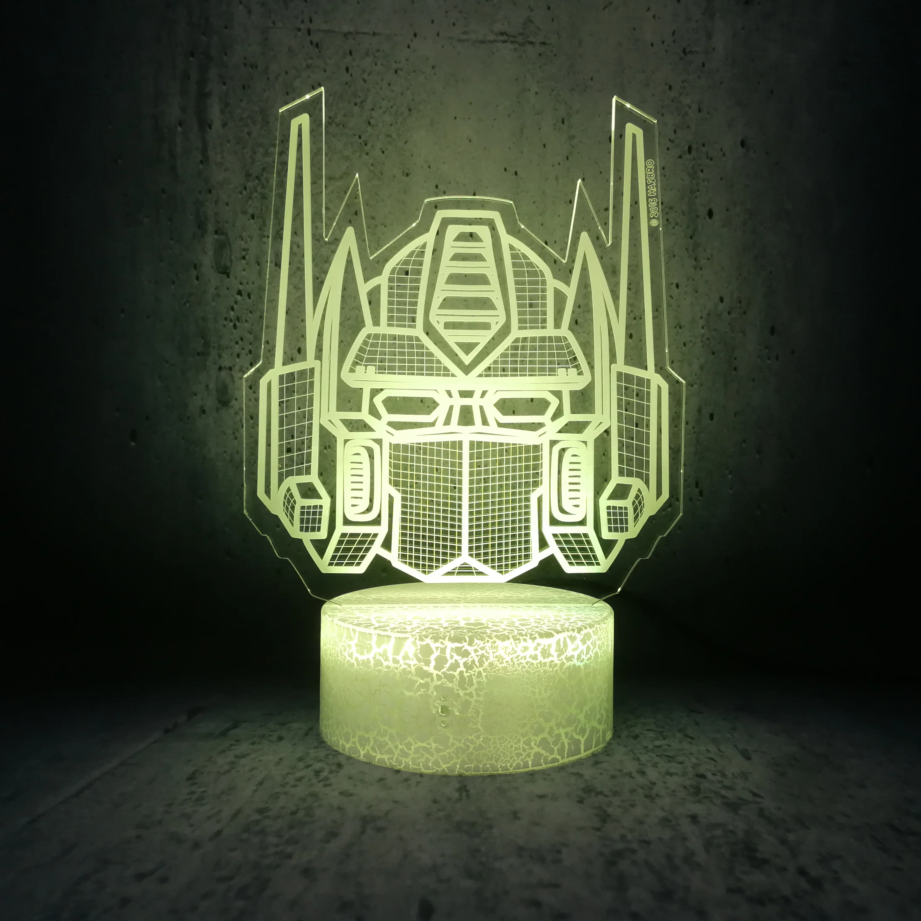 3D Светодиодная лампа трансформер с USB маска для лица украшение последний рыцарь 7