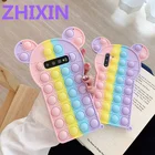 Пузырьковый чехол для Samsung Note20ultra Note20 10 9 S21ultra S21 S20ultra S20 S10 S9 A10E A11 A12 A20 A30 A50 A21 A31 A71 A01